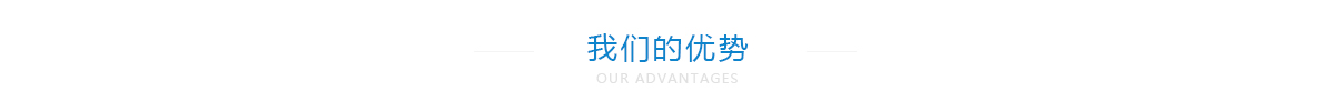 我们的优势